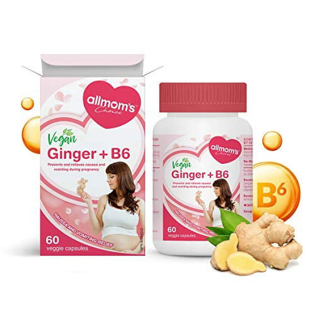Allmom'S Choice Prenatal Vegan Ginger + B6