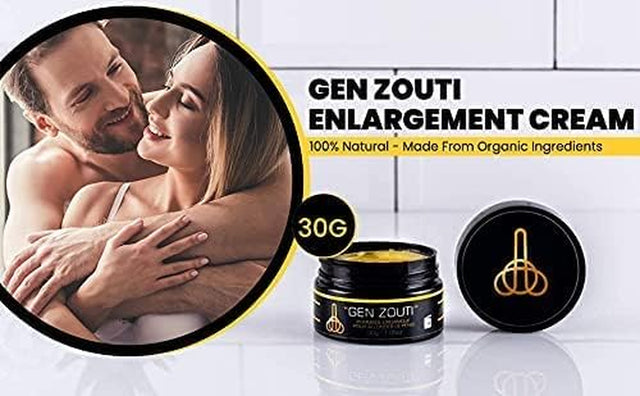 Gen Zouti | Higher Stronger Faster | Organic Cream | Boost Natural Energy | All Natural | Easy to Use | Organic and Natural Ingredients | Penis Enlargement and Enhancement