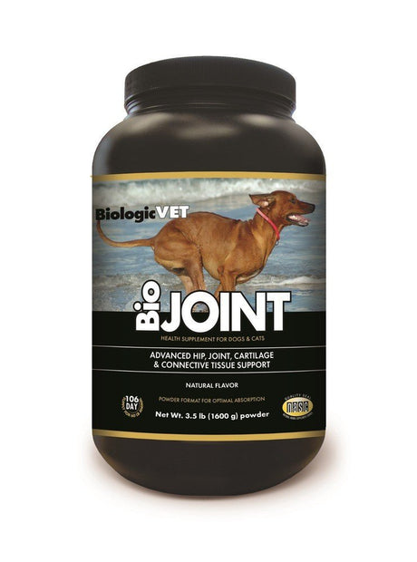Biologicvet Biojoint Advanced Joint Mobility Support for Dogs & Cats 3.5 Lb Powder