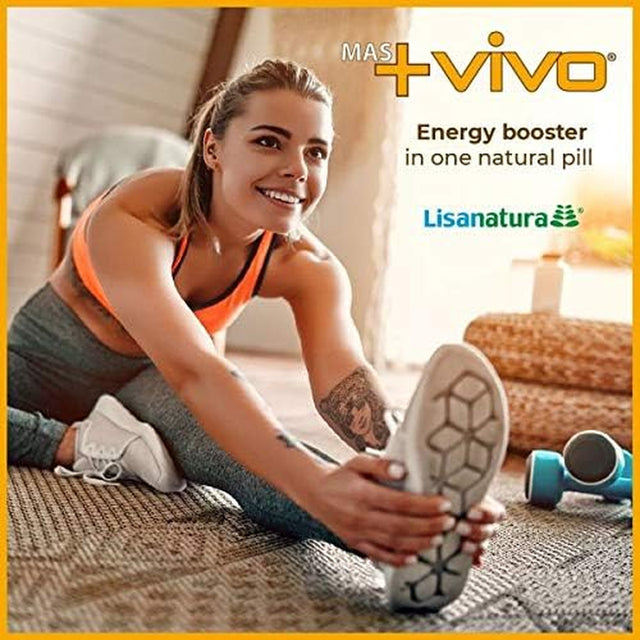 +VIVO Energy Booster Natural Cacao & Caffeine Vitality Natural Tablets Sugar Free Gluten Free Lactose Free (30 Count)…