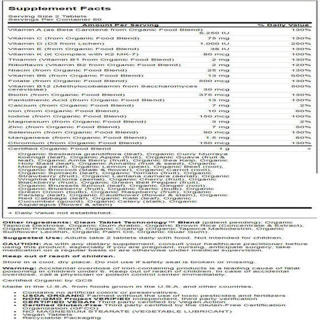 Garden of Life Mykind Organics Women'S Multi 120 Vegan Tabs