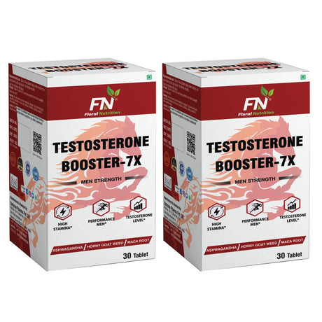 Floral Nutrition Testosterone Booster-100% Ayurvedic for Stamina, Timing and Power for Men (60 Tablets)