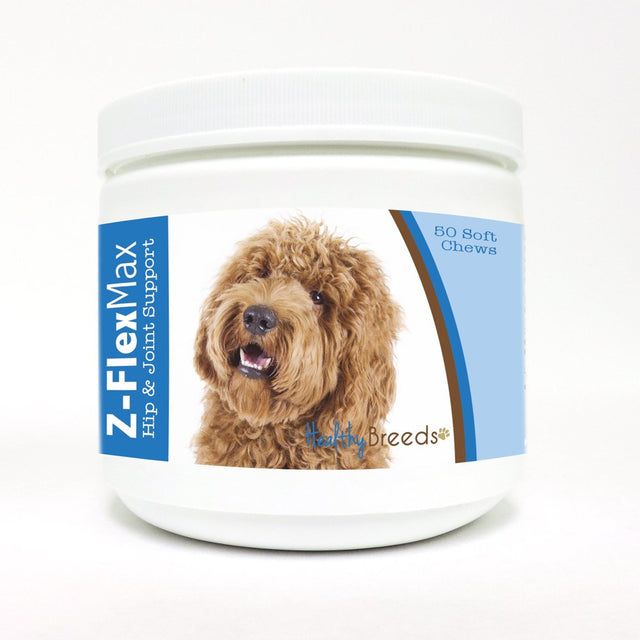 Healthy Breeds Labradoodle Z-Flex Max Hip & Joint Soft Chews 50 Count