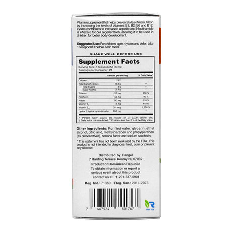 Gelnorex Kids Syrup 4Oz (Pack of 2)