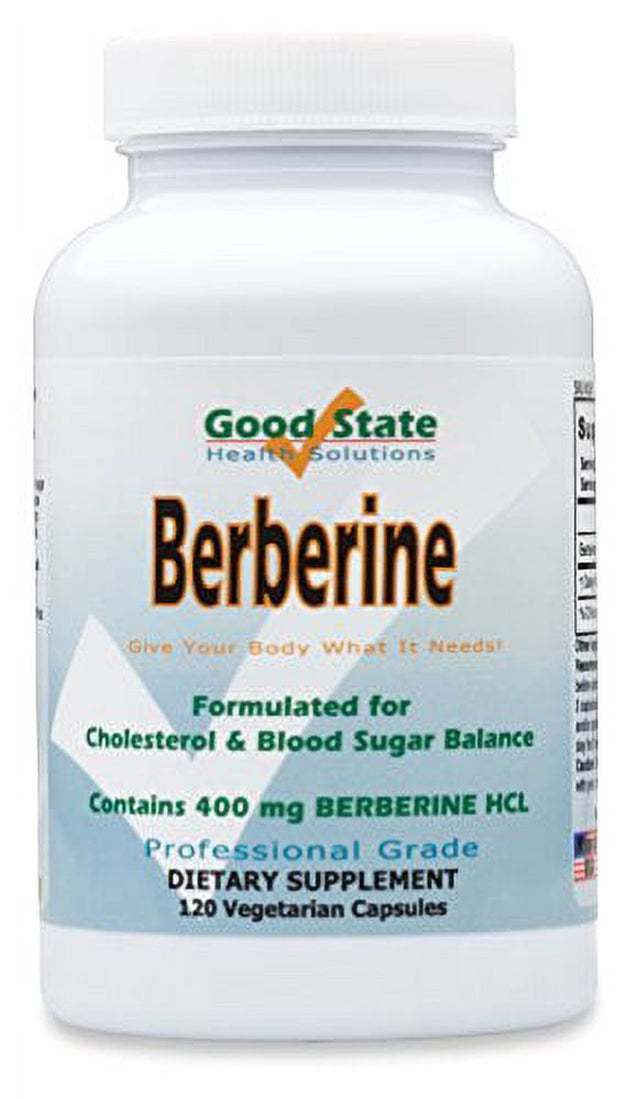 Good State - Berberine Hcl (400 Mg) (120 Veggie Capsules)