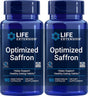 Life Extension Optimized Saffron Extract with Satiereal, 90 Veg Caps (Pack of 2) - 88.25 Mg