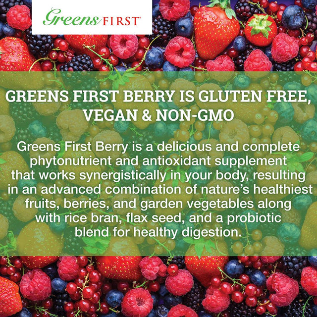 Greens First Berry by Doctors for Nutrition - 8.5 Ounces