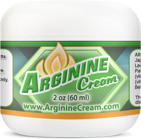L Arginine Cream - Nitric Oxide Support Supplement for Men & Women - Unscented (2 Ounces)
