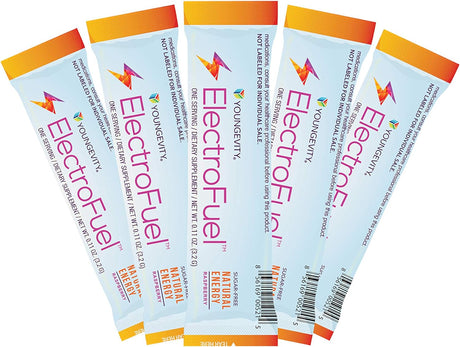 Hydration Supplements - Energy Drink Mix – Raspberry Electrolytes Powder Packets – up to 60 Servings - Formerly GO Stik - plus Gift
