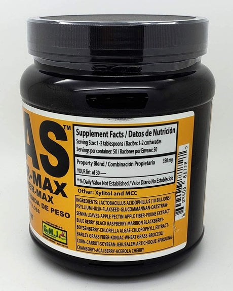 30 Fibras Detox Super-Max 400 Gram Dietary Supplement