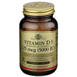 Solgar Vitamin D3 Cholecalciferol 5000 IU - 120 Vegetable Capsules