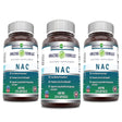 Amazing Formulas NAC (N-Acetyl Cysteine) - 600Mg 250 Capsules - Pack of 3