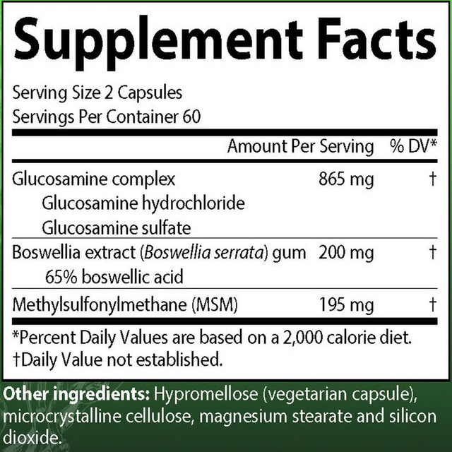 AIM Frame Essentials Joint Health Boswellia Extract Dietary Supplements 120 Cap
