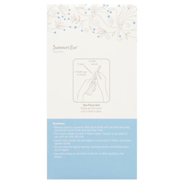 Summer'S Eve Douche, Extra Cleansing Vinegar & Water, 4 Units, 4.5 Oz Each