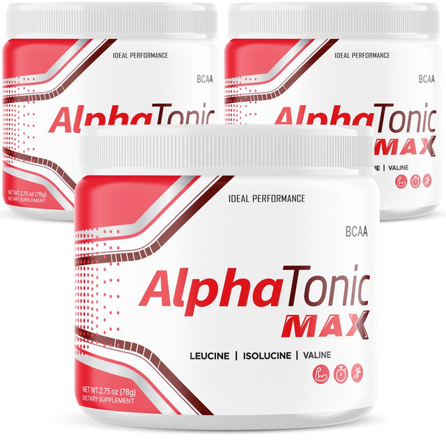 Alpha Tonic Max, Multivitamin for Men, Himalayan Alpha Drink for Men, Natural Flavor, 3 Pack