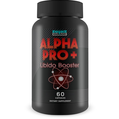 Alpha Pro+ Libido Booster & Energy Support - Libido Booster for Men - Alpha Pro Pills Are Specially Formulated to Support Male Energy and Support Increased Libido Max Results