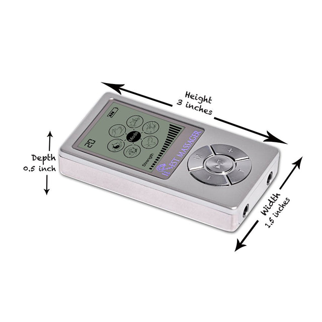 Irest Classic Mini Massager TENS Unit [LIFETIME WARRANTY] 6 Massage Modes FDA Cleared Neck Back Shoulder Pain Management Therapy Nerve Disorder, Plantar Fasciitis, Tennis Elbow, Neuropathy Treatments