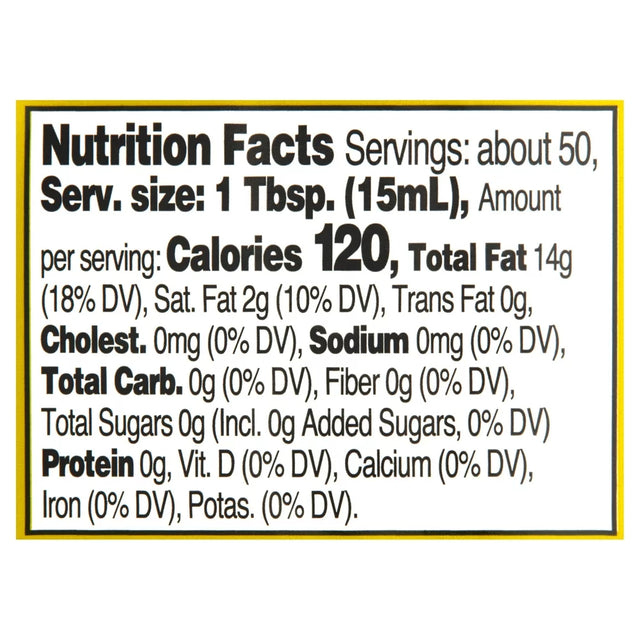 Great Value: 100% Extra Virgin Olive Oil, 25.5 Fl Oz