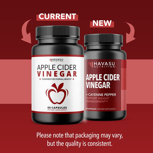 HAVASU NUTRITION Apple Cider Vinegar Gummies and Apple Cider Vinegar