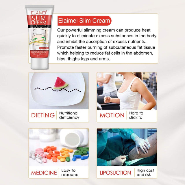 Hot Cream, Fat Burning Cream for Belly, Tummy Slimming Cream, Body Fat Burning Massage Cream Weight Losing Cream for Women Belly Fat Burner for Abdomen,Waist and Buttocks - 1 PACK