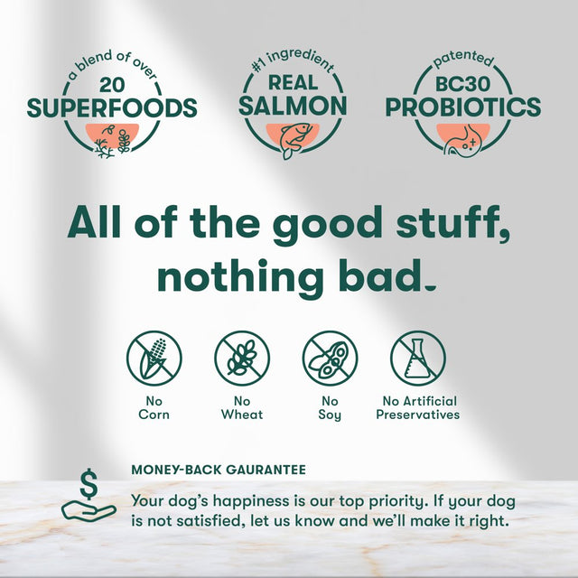 Jinx Salmon, Brown Rice & Sweet Potato Dry Dog Food, 23.5 Lb. Bag