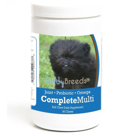 Healthy Breeds 192959009378 Affenpinscher All in One Multivitamin Soft Chew - 90 Count