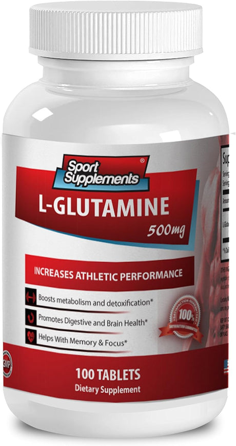 Glutamine Supplement - L Glutamine - Helps Heal Ulcers