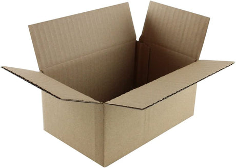 HGP 5" X 4" X 4", 125 Pack, Corrugated Cardboard Shipping Mailing Moving Boxes