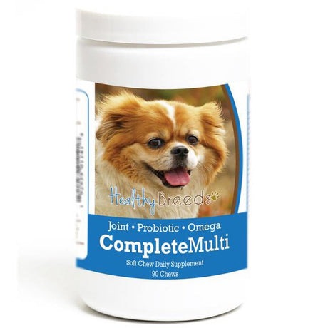 Healthy Breeds 192959011418 Tibetan Spaniel All in One Multivitamin Soft Chew - 90 Count
