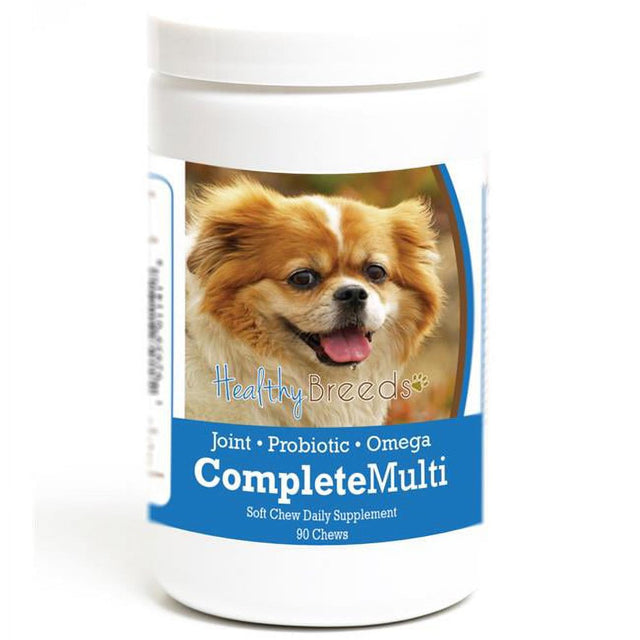Healthy Breeds 192959011418 Tibetan Spaniel All in One Multivitamin Soft Chew - 90 Count