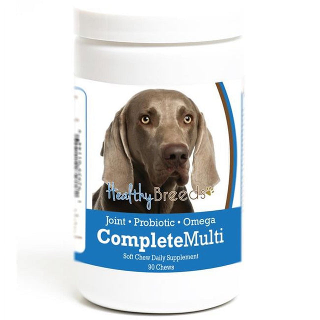 Healthy Breeds 192959011449 Weimaraner All in One Multivitamin Soft Chew - 90 Count