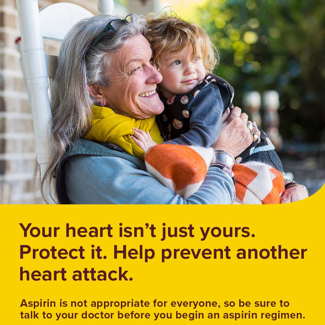 Genuine Bayer Aspirin Pain Reliever/Fever Reducer Coated Tablets, 325 Mg, 200 Count