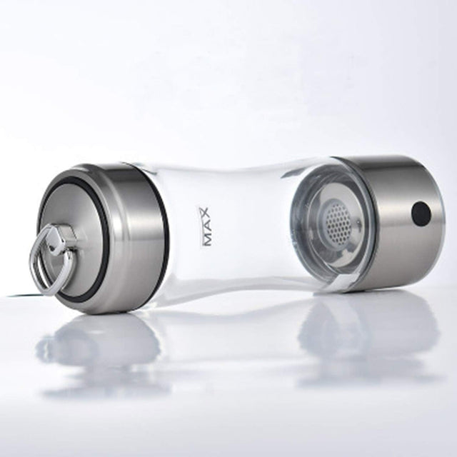 High Concentration Hydrogen-Rich Water Cup SPE Ion Membrane Alkaline Water Purifier Micro-Electrolysis Water Glass 420Ml