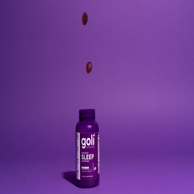 Goli Nutrition Dreamy Sleep Gummies, Lemon Balm and Botanicals, 60 Count