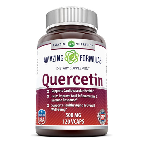 Amazing Formulas Quercetin 500 Mg 120 Vcaps