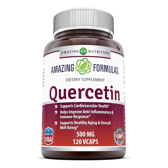 Amazing Formulas Quercetin 500 Mg 120 Vcaps