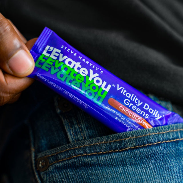 L'Evate You Vitality Daily Greens - Dietary Supplement - Chocolate - 10 Count