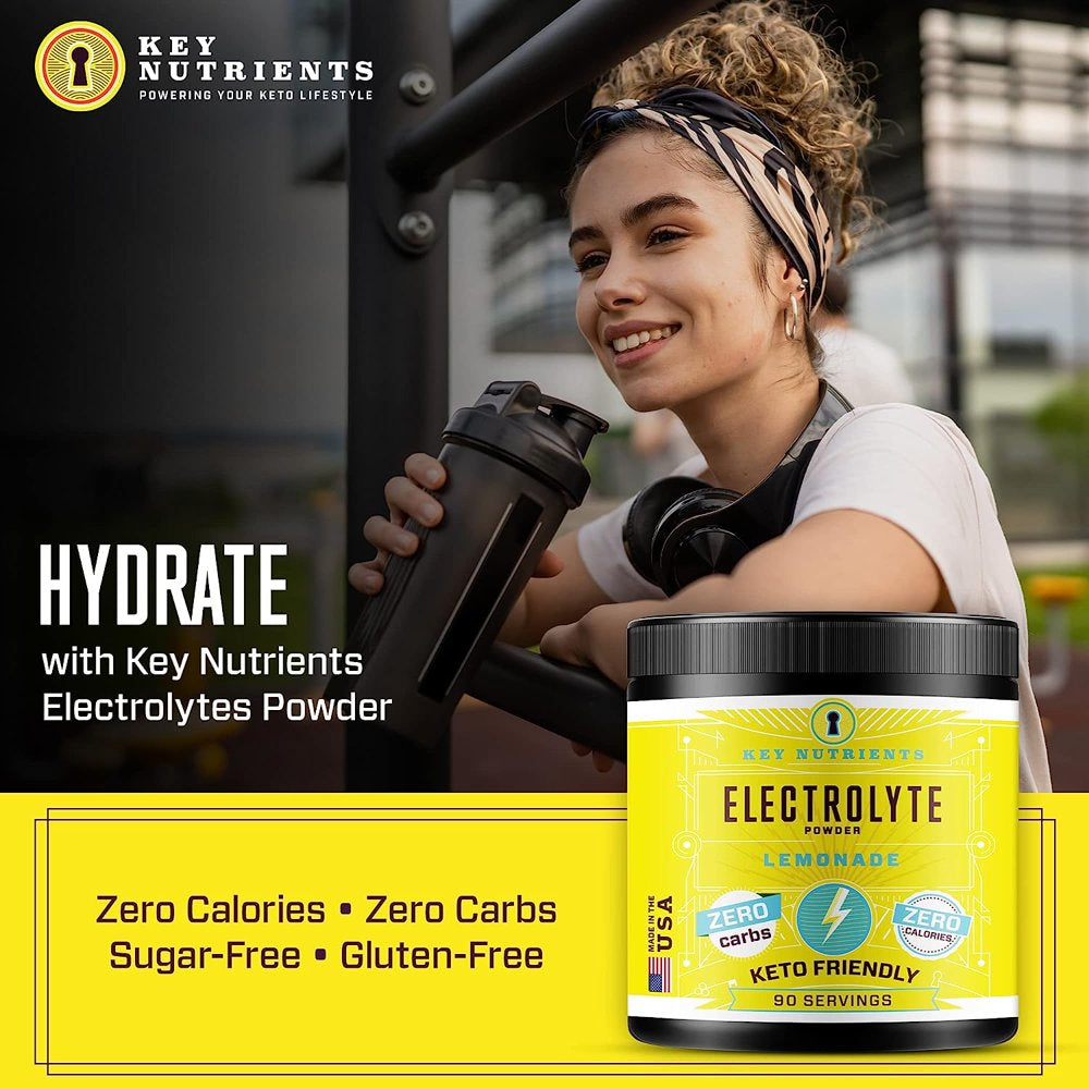 Powder Key Lemonade Electrolyte Powder - Key Nutrients