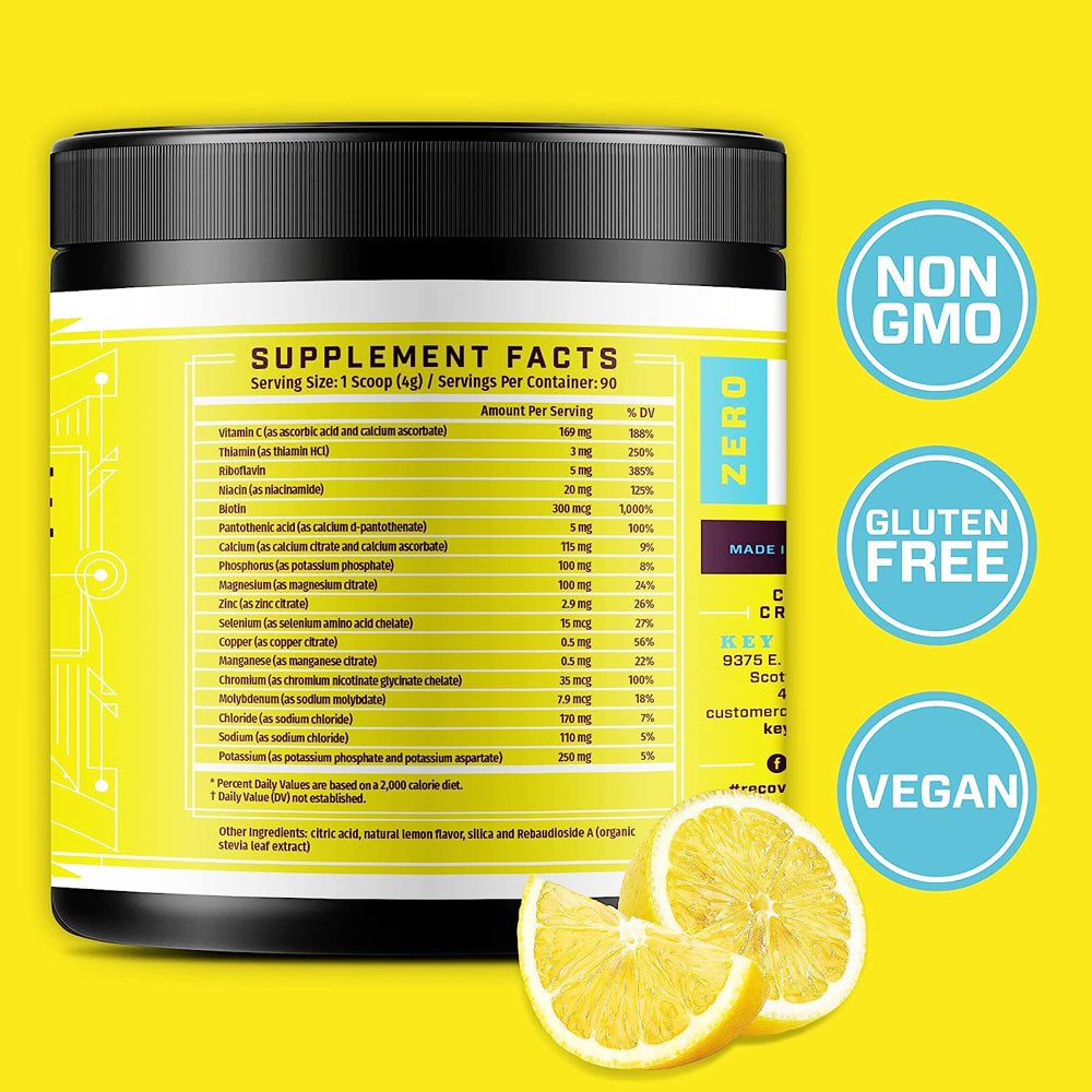 Key Powder Lemonade Electrolyte Powder - Key Nutrients