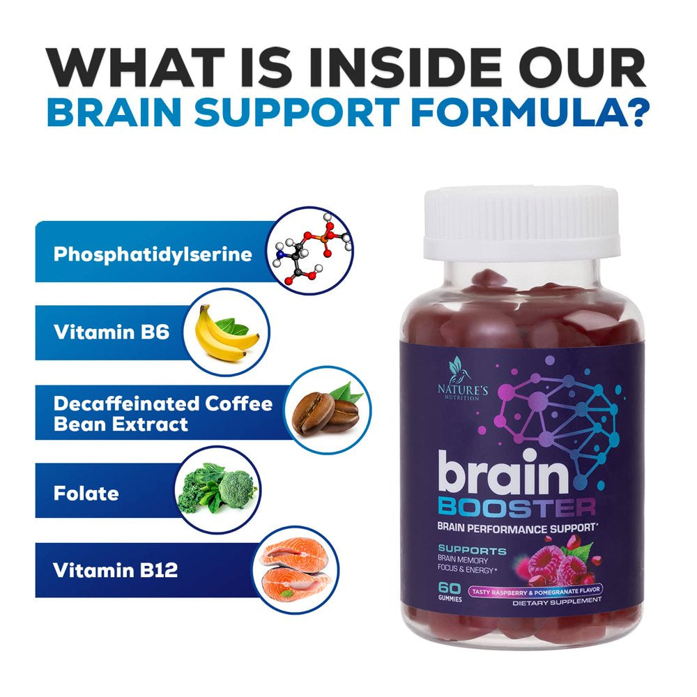 Brain Supplement Gummies - Memory & Focus Support