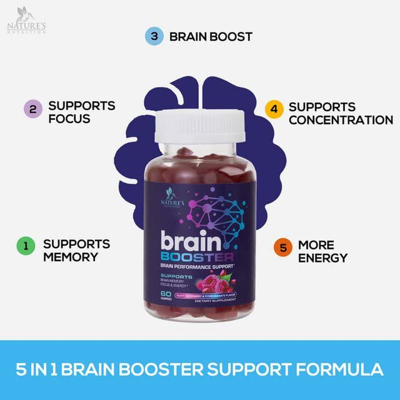 Brain Supplement Gummies - Memory & Focus Support