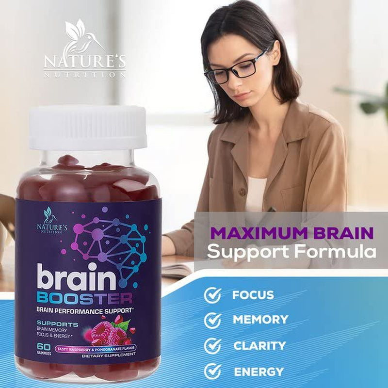 Brain Supplement Gummies - Memory & Focus Support