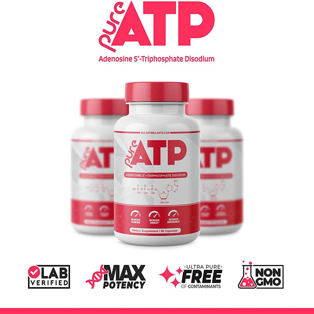 Pure ATP Capsules - Energy, Strength & Recovery
