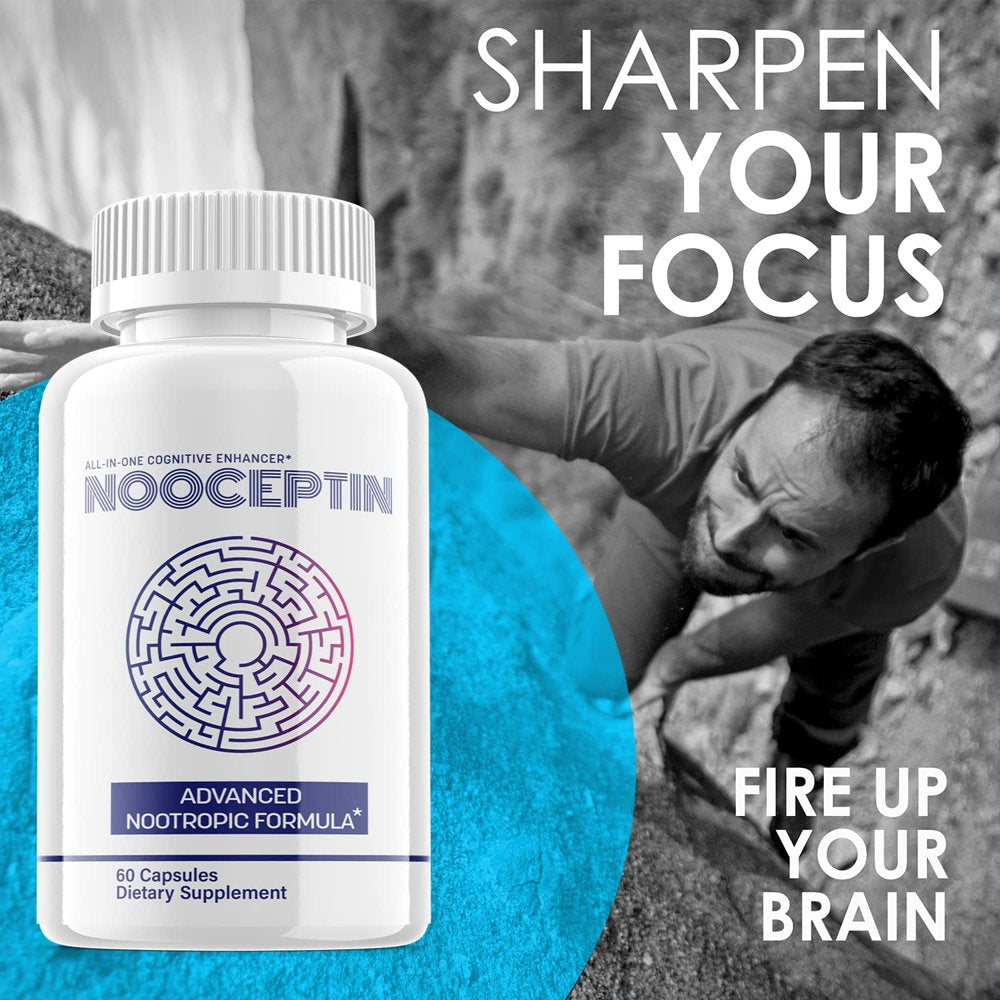 Nooceptin Nootropic - Boost Memory & Focus (5 Pack)