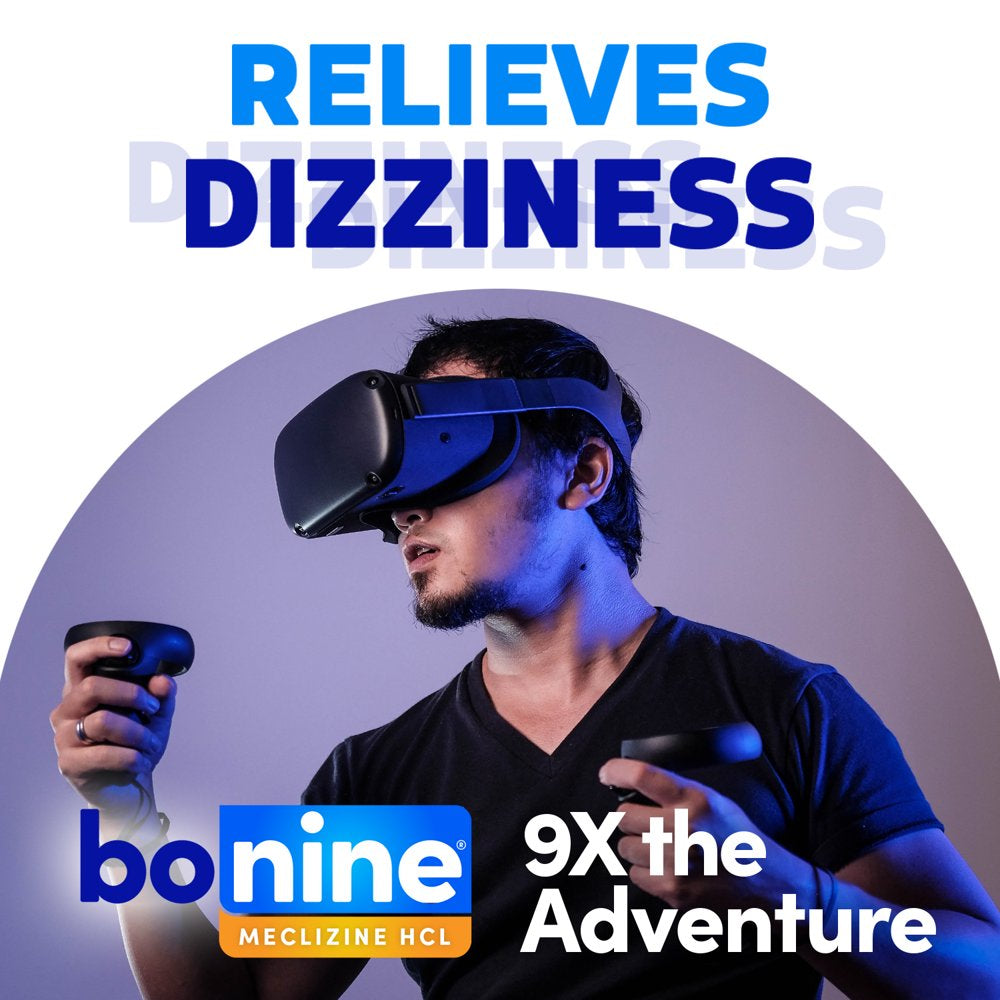 Bonine Motion Sickness Relief - 12 Chewable Tablets