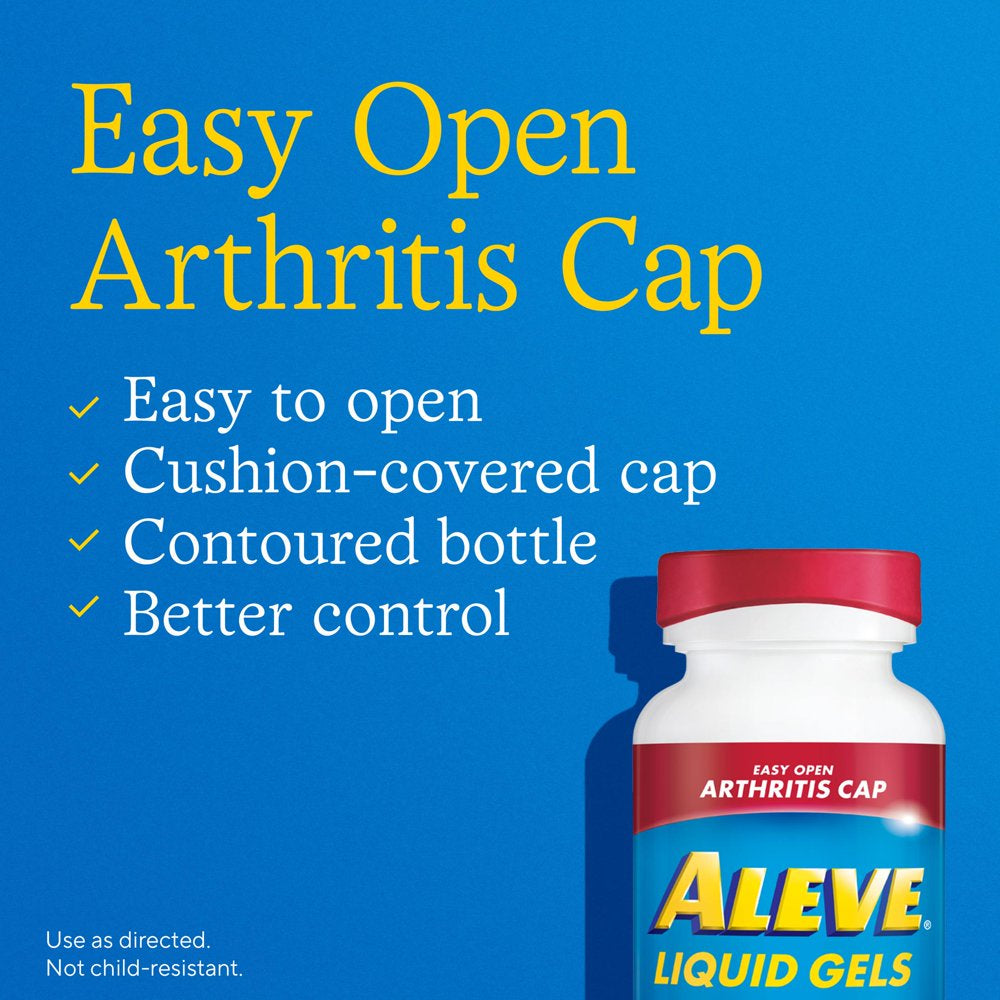 Aleve Liquid Gels - 80 Count - Pain Relief