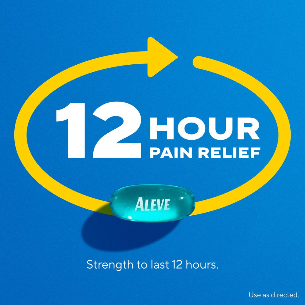 Aleve Liquid Gels - 80 Count - Pain Relief