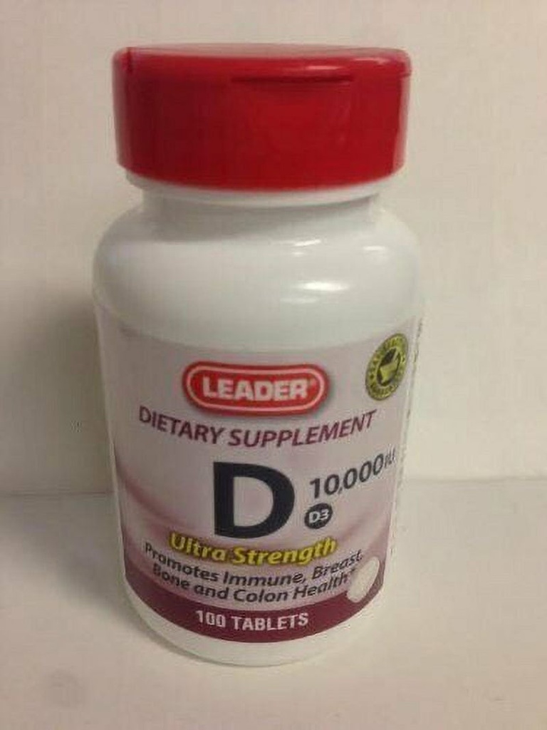 Vitamin D3 10000 IU - Bone & Immune Health