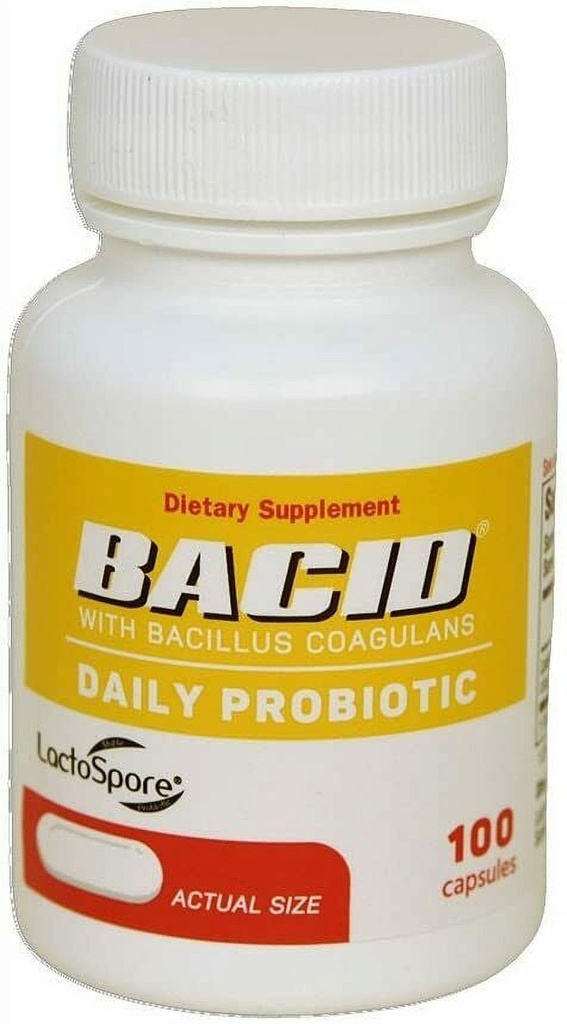 Bacid Probiotic Capsules - Digestive Health Support