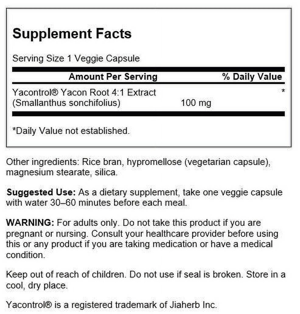 Swanson Yacon Root Extract - 4 Pack